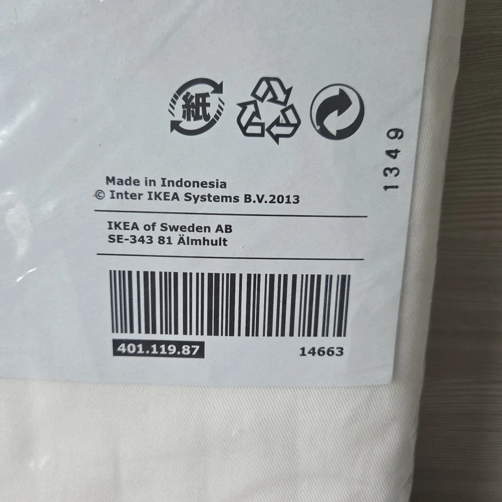 IKEA MERETE Room Darkening Grommet Curtains 57x98